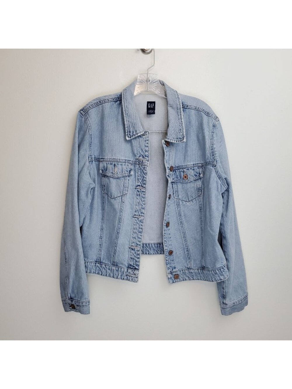 Gap Vintage Y2K light wash denim jacket